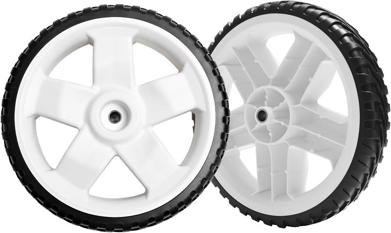 Sutmorly 11" Drive Rear Wheels for Toro 137-4837 115-2885 119-0313, Lawn Mower Rear Wheel Tire Compatible with Most Toro Walk-Behind Push Lawn Mower Fits for 20339 20378 20959 21329, 2 PACK - Image 1